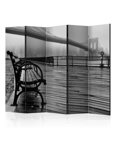 Параван - A Foggy Day on the Brooklyn Bridge II [Room Dividers]