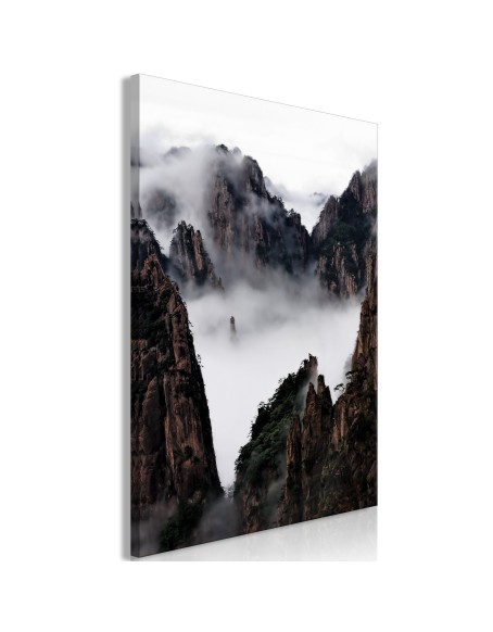 Картина - Fog Over Huang Shan (1 Part) Vertical