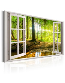 Картина - Window: View on Forest