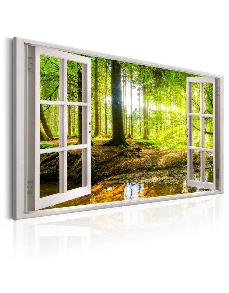 Картина - Window: View on Forest