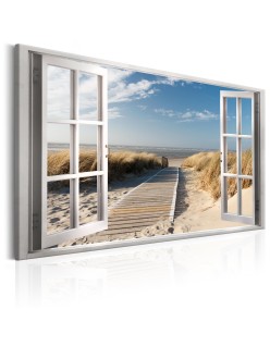 Картина - Window: View of the Beach