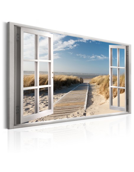 Картина - Window: View of the Beach