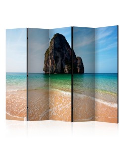 Параван - Rock formation by shoreline, Andaman Sea, Thailand II [Room Dividers]