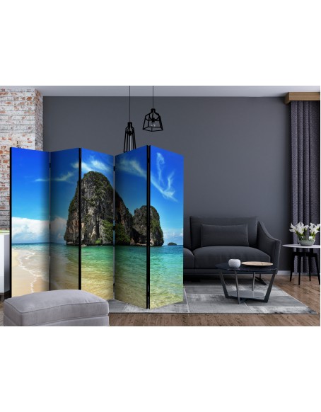 Параван - Exotic landscape in Thailand, Railay beach II [Room Dividers]