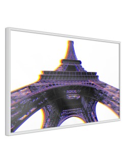 Плакат - Symbol of Paris (Purple)