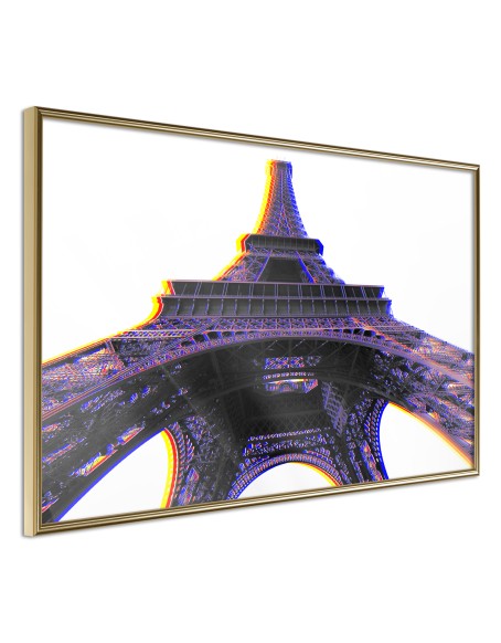 Плакат - Symbol of Paris (Purple)