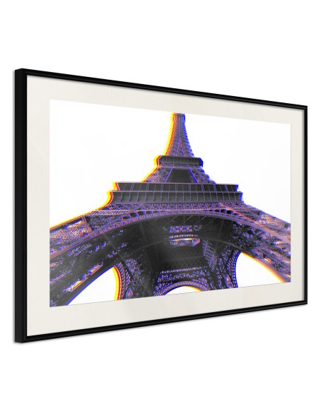 Плакат - Symbol of Paris (Purple)