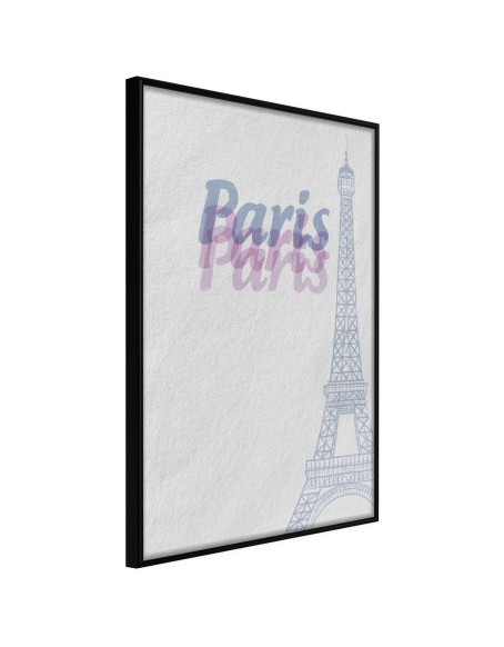 Плакат - Pastel Paris