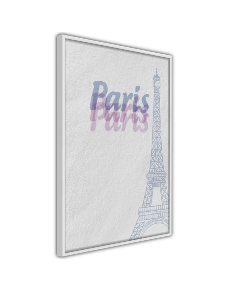 Плакат - Pastel Paris