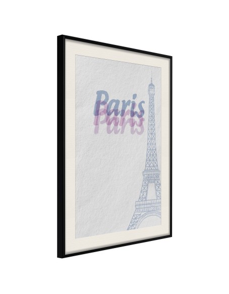 Плакат - Pastel Paris