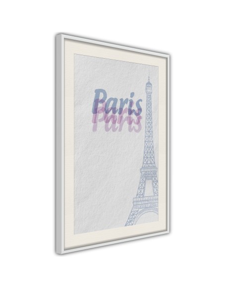 Плакат - Pastel Paris