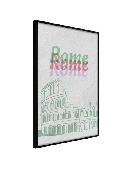 Плакат - Pastel Rome