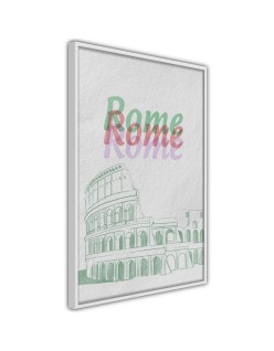 Плакат - Pastel Rome