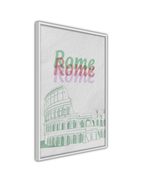 Плакат - Pastel Rome