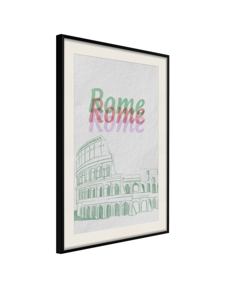 Плакат - Pastel Rome