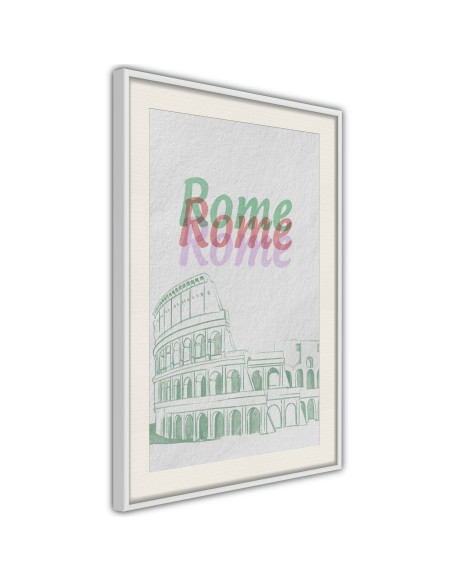 Плакат - Pastel Rome