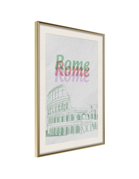 Плакат - Pastel Rome