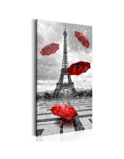 Картина - Paris: Red Umbrellas