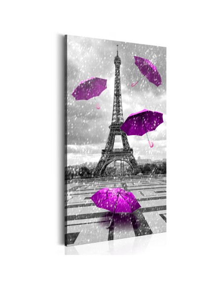 Картина - Paris: Purple Umbrellas