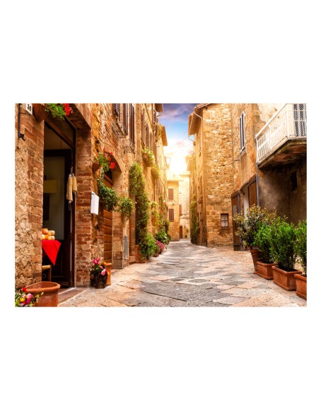 Фототапет - Colourful Street in Tuscany