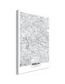 Картина - Map of Berlin (1 Part) Vertical