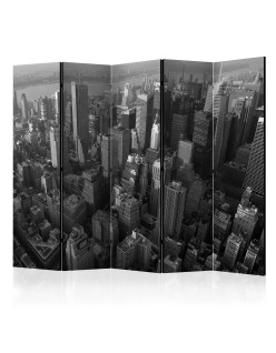 Параван - New York: skyscrapers (bird's eye view) II [Room Dividers]