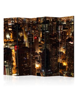 Параван - City by night - Chicago, USA II [Room Dividers]