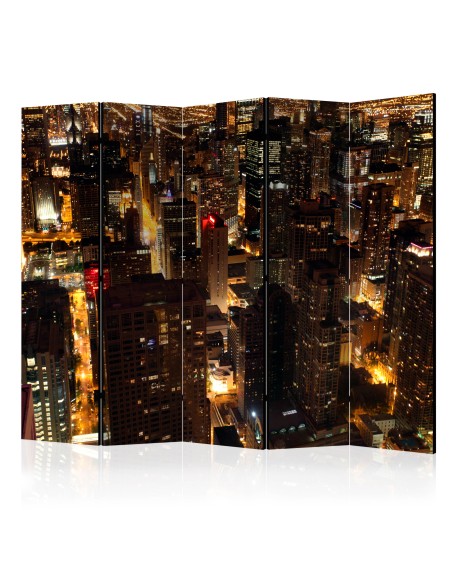 Параван - City by night - Chicago, USA II [Room Dividers]