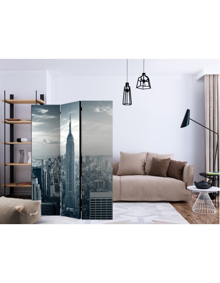 Параван - Amazing view to New York Manhattan at sunrise [Room Dividers]