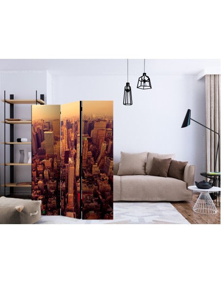 Параван - Bird Eye View Of Manhattan, New York [Room Dividers]