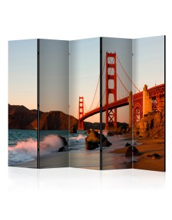 Параван - Golden Gate Bridge - sunset, San Francisco II [Room Dividers]