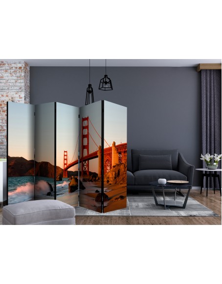 Параван - Golden Gate Bridge - sunset, San Francisco II [Room Dividers]