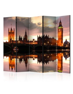 Параван - Big Ben in the evening, London II [Room Dividers]