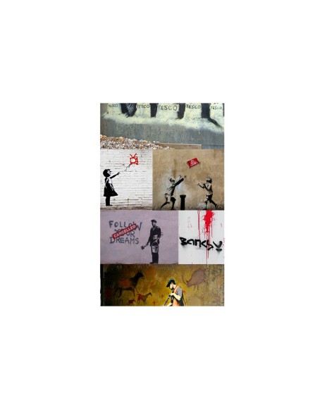 Фототапет - Banksy - a collage