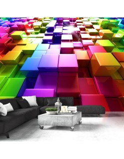 Фототапет - Colored Cubes