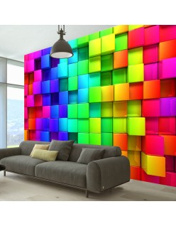 Фототапет - Colourful Cubes