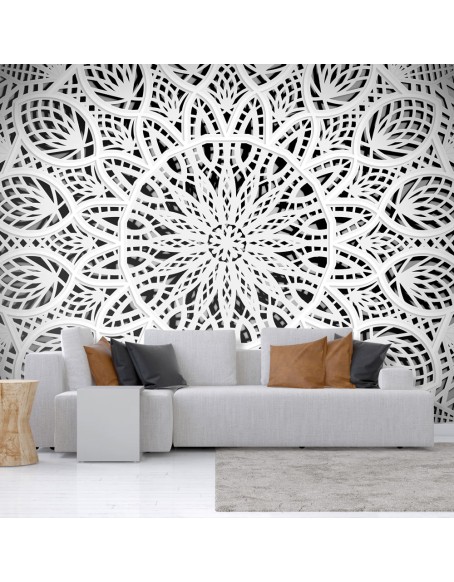 Фототапет - White Mandala