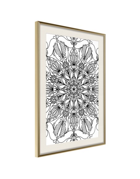 Плакат - Colour Your Own Mandala I