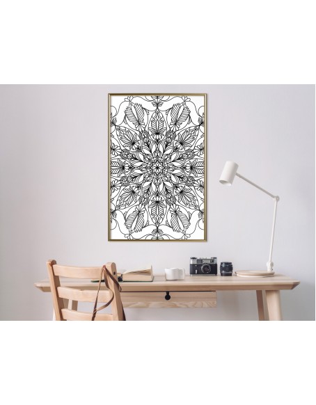 Плакат - Colour Your Own Mandala I