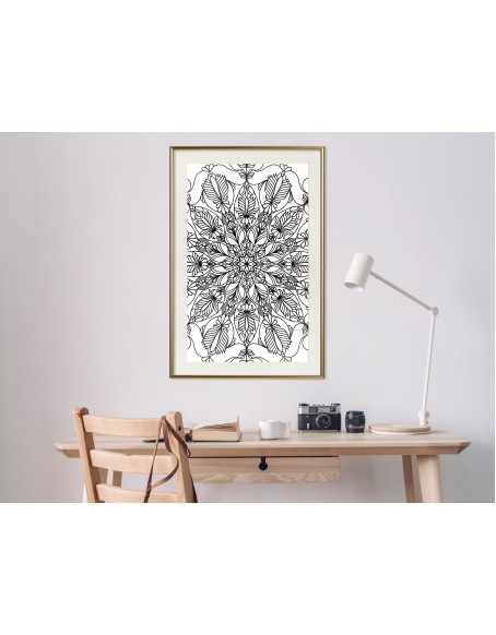 Плакат - Colour Your Own Mandala I