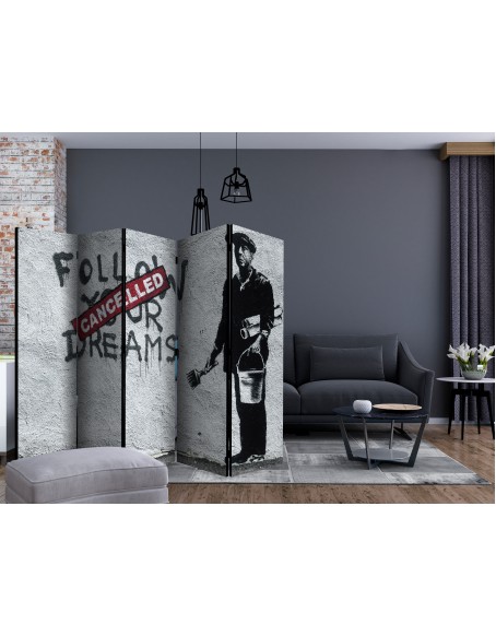 Параван - Dreams Cancelled (Banksy) II [Room Dividers]