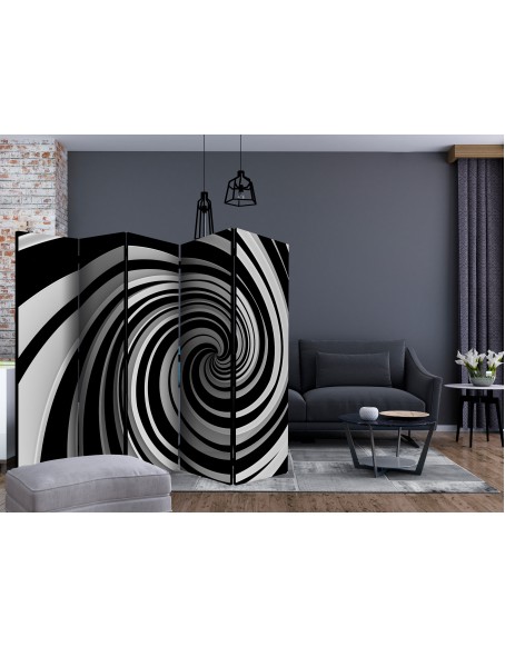 Параван - Black and white swirl II [Room Dividers]