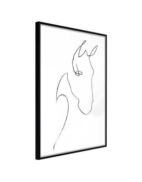 Плакат - Sketch of a Horse's Head