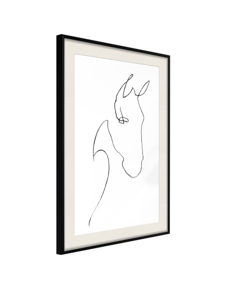 Плакат - Sketch of a Horse's Head