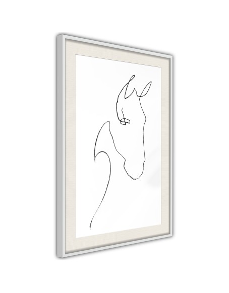 Плакат - Sketch of a Horse's Head