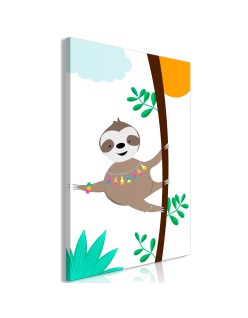 Картина - Happy Sloth (1 Part) Vertical