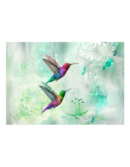 Фототапет - Colourful Hummingbirds (Green)