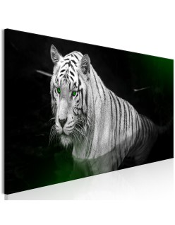 Картина - Shining Tiger (1 Part) Green Narrow