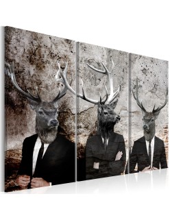 Картина - Deer in Suits I