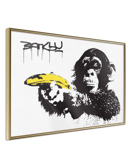 Плакат - Banksy: Banana Gun I